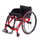 8kg Carbon Fiber Portable Sports Wheelchair with Pneumatic Rear Wheels