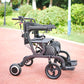 Power Assist Electric Folding Rollator Walker with Seat