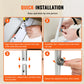 Adjustable Toilet Safety Rails – Width & Height Adjustable Bathroom Support Frame, Fits Most Toilets, 300 lb Capacity