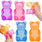 Mini Bear Maltose Squishy Toy, Soft Slow-Rising Sensory Squeeze Fidget for Kids & Adults
