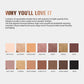 12-Color Sunset Eyeshadow Palette, Matte & Shimmer Nude Earth Tones, Long-Lasting Eye Makeup