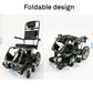 Foldable Aluminum Electric Stair Climbing Wheelchair with 250W Motor