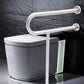 Stainless Steel Toilet Safety Grab Bar – 60 × 75 cm Bathroom Support Rail for Shower & Bathtub, Silver