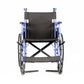 Lightweight Folding Manual Wheelchair with Slope Armrests