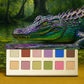 12-Color Crocodile Eyeshadow Palette, Matte & Shimmer, Highly Pigmented Waterproof Long-Lasting Eye Makeup