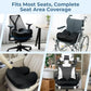 Ergonomic Memory Foam Seat Cushion – Coccyx & Tailbone Pressure Relief Chair Pad for Office, Car, Home & Long Sitting