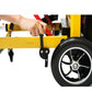 LGM-09 Foldable Electric Stair Climbing Transport Chair – 24V Powered Crawler System, 353 lb Capacity