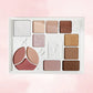 Handbag-Shaped Eyeshadow & Blush Palette, Embossed Dual-Function Makeup Compact