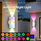 Double-Head RGB LED Night Light with Motion Sensor, USB Rechargeable Magnetic Wall Lamp for Cabinet, Hallway & Stairs