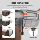 Hot Tub Cover Lift – Hydraulic Spa Cover Lifter, 33.1"-41.3" Height, 53.1"-92.5" Adjustable Width, Under-Mount Installation