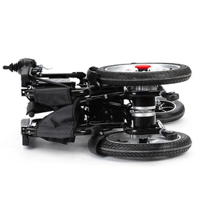 Portable Lightweight Folding Electric Wheelchair for Elderly and Disabled