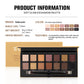 14-Color Soft Glow Eyeshadow Palette, Natural Matte & Shimmer Shades, Blendable Long-Lasting Eye Makeup