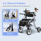 Lightweight Foldable Electric Power Walker Rollator for Elderly