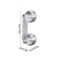 Suction Cup Shower Grab Bar – No-Drill Bathroom Safety Handle for Bathtub & Shower