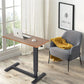 Large Rolling Overbed Table – Height Adjustable Bedside Laptop Desk, Mobile Hospital Bed Tray & Workstation
