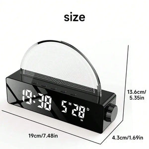 Sunrise Alarm Clock with Multicolor Dimmable Night Light, Wake-Up Light & Bedside Atmosphere Lamp for Bedroom