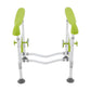 Adjustable Toilet Safety Rail with Non-Slip Handrails – Rotatable Clamps, 330 lb Capacity, Fits Most Toilets