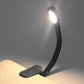 Rechargeable USB LED Clip-On Book Light with 3 Light Colors and Adjustable Brightness for Reading and Travel