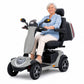 700W Heavy-Duty 4-Wheel Electric Mobility Scooter – 500 lbs Capacity & 25-Mile Range