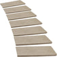 Non-Slip Carpet Stair Treads, 30 x 9.5 Inch Self-Adhesive Washable Indoor Stair Mats for Wooden Steps, Multiple Pack Sizes