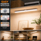 Foldable LED Under Cabinet Light, Magnetic Motion Sensor, 200 lm, 3 Color Temperatures, USB Rechargeable