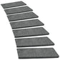 Non-Slip Carpet Stair Treads, 30 x 9.5 Inch Self-Adhesive Washable Indoor Stair Mats for Wooden Steps, Multiple Pack Sizes