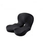 L-Shaped Memory Foam Seat Cushion with Fixing Strap – Coccyx & Hip Pressure Relief Chair Pad for Office, Car & Gaming