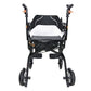 Lightweight Folding Electric Rollator Walker with Seat - 100kg Capacity