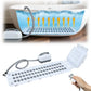 Bathtub Spa Bubble Massage Mat, 6-Speed Adjustable Air Bubble Maker with Remote Control, Suction Cups & Inflatable Pillow