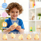 Chick Squishy Toy, Slow-Rising Mochi Sensory Fidget for Kids, Party Favors & Classroom Prizes