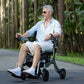 Coolfull Electric Rollator Walker with Seat Lightweight Walking Assist Device