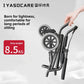 Lightweight Foldable Portable Manual Wheelchair for Travel