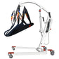 Foldable Electric Patient Hoist with Sling and Adjustable Height