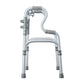 Lightweight Foldable Walker with Seat for Elderly Mobility Assistance