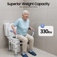 Adjustable Toilet Safety Rails – Height Adjustable Bathroom Support Frame with Handrails for Seniors & Adults