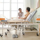 Multifunctional Manual Care Bed with Detachable Electric Wheelchair for Elderly Care