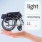 Lightweight Folding Aluminum Alloy Portable Wheelchair