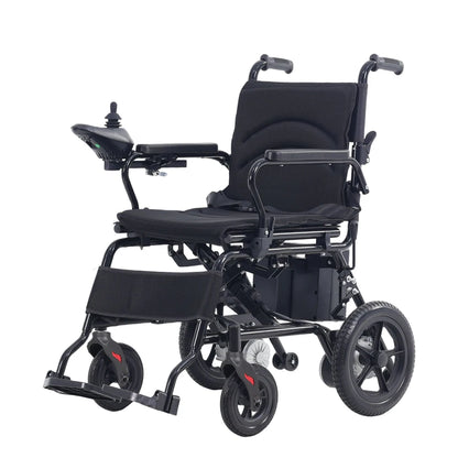 Foldable Carbon Steel Electric Wheelchair for Easy Rehabilitation Use