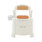 Portable Bedside Commode Chair with Motion Sensor Light – Floor-Standing Toilet Aid, 220 lb Capacity