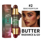 Double-Ended Blush and Bronzer Stick, Multi-Use Cream Cheek Color, Luminous Finish Contour Makeup