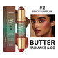 Double-Ended Blush and Bronzer Stick, Moisturizing Buildable Color, Natural Finish Face Makeup