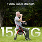 Rollator Walker with Ergo Seat and Backrest, 350 lbs Capacity