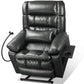 Dual Motor Power Lift Recliner Chair with Heat & Massage, Infinite Position Stand Assist Chair with USB, Cup & Phone Holders – Gray