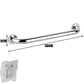 Stainless Steel Bathroom Grab Bar – 30/40/50cm Shower Safety Handrail & Towel Rack