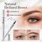 6-Piece Eye Makeup Set with Matte & Shimmer Eyeshadow Palette, Eyebrow Pen, 2 Brushes, Gel Eyeliner & Mascara Primer