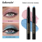 Eyeshadow and Eyeliner Stick, Matte and Shimmer Shades, Waterproof Metallic Glitter Eye Makeup Pencil