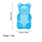 Mini Bear Maltose Squishy Toy, Soft Slow-Rising Sensory Squeeze Fidget for Kids & Adults