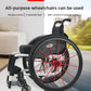 Lightweight Foldable Manual Sports Wheelchair for Elderly and Disabled