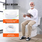 6" Raised Toilet Seat – Universal Toilet Riser with Secure Screw-Lock Design & Toilet Seat, 300 lb Capacity