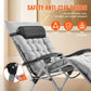 Zero Gravity Recliner Lounge Chair – Adjustable Padded Anti-Gravity Chair with Cushion, Footrest & Cup Holder